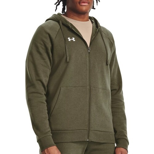 UNDER ARMOUR - Sweatshirt à capuche full zip molleton Rival