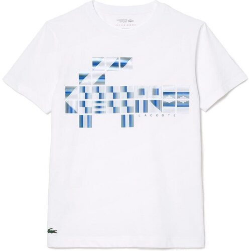 LACOSTE - T-Shirt Sport x Novak Djokovic Blanc
