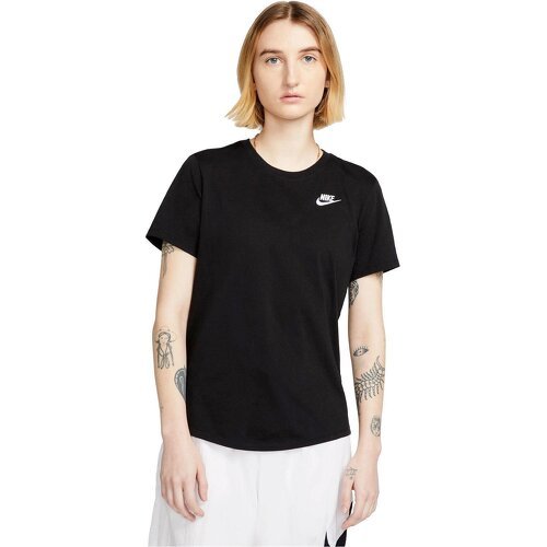 NIKE - T-shirt femme Sportswear Club Essentials noir