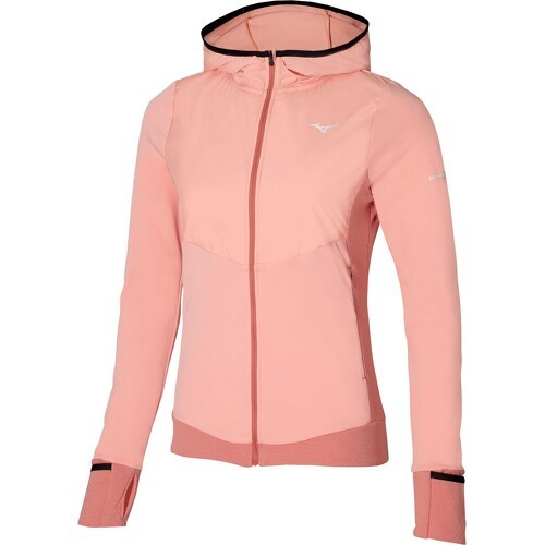 Warmalite Hybrid Fz Shirt Apricot Blush Veste Running