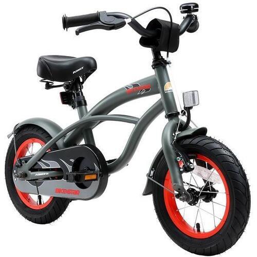 BIKESTAR - Vélo enfant pour garcons et filles de 3 - 4 ans | Bicyclette enfant 12 pouces cruiser avec freins
