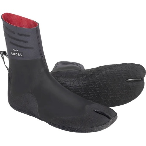 O’NEILL - O'Neill Gooru Dip 3mm Split Toe Wetsuit Boots - Smoke / Blac