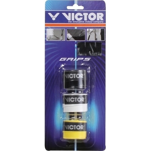 Victor - Surgrips Pro Jaune/Noir/Blanc x3
