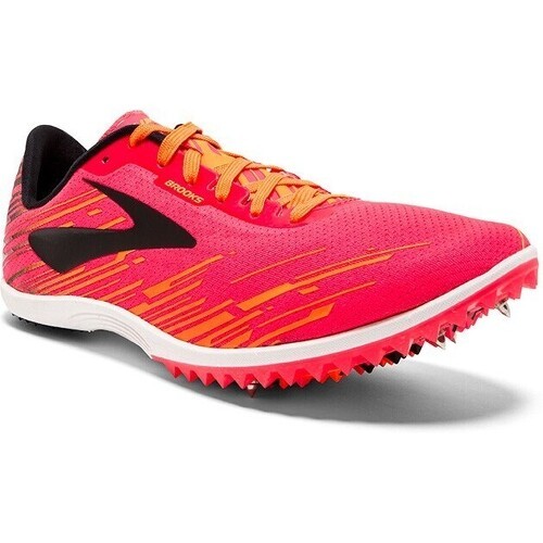 Brooks - mach 18 rose et orange pointes cross ou piste