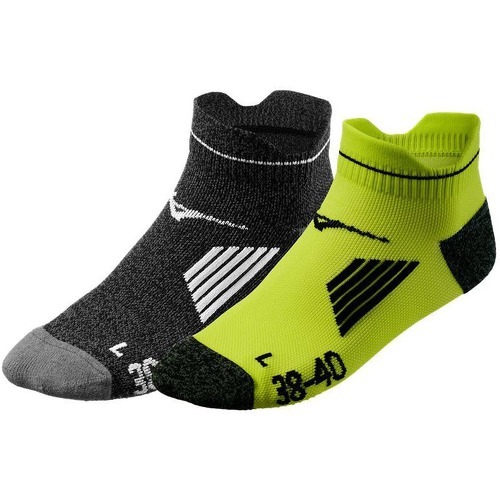 MIZUNO - Lot de 2 paires de chaussettes Active Training Mid (6 pack)