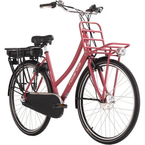 Hollandia - Vélo de ville électrique Carry On rouge