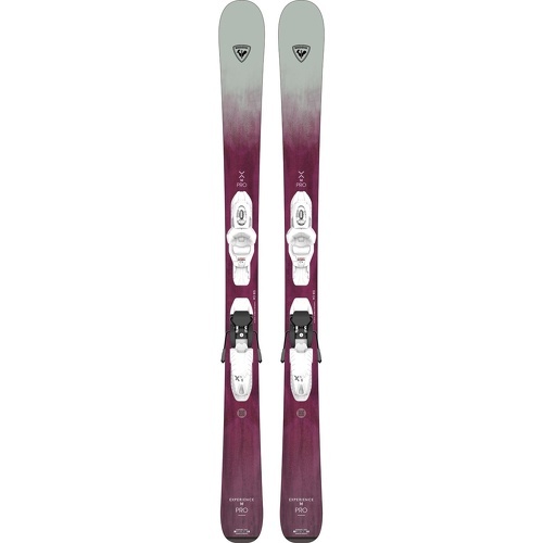 ROSSIGNOL - Pack De Ski Experience W Pro + Fixations Kid4 Rose Fille