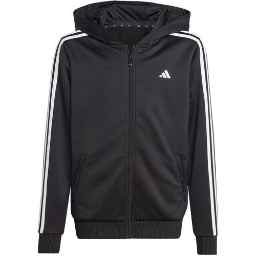 Veste à capuche Train Essentials AEROREADY 3-Stripes Regular-Fit Full-Zip