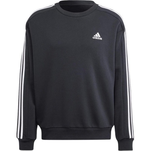 adidas Sportswear - Sweat-shirt boxy molleton 3 bandes Essentials