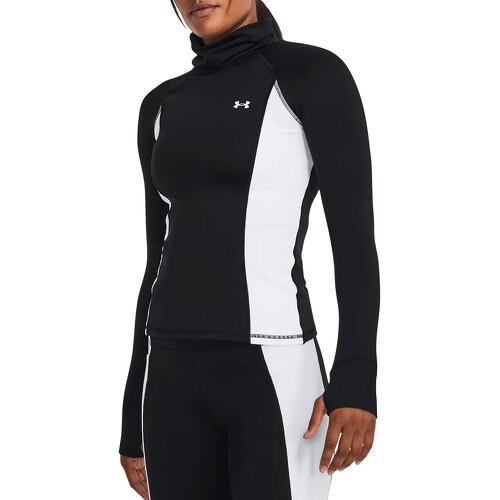 UNDER ARMOUR - Maillot manches longues col cheminée femme Train Cold Weather