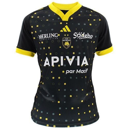 adidas Performance - MAILLOT RUGBY ENFANT STADE ROCHELAIS DOMICILE 23/24 - ADIDAS