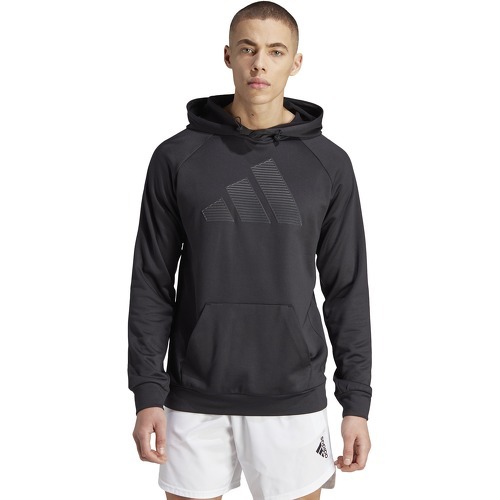 adidas Performance - Sweat-shirt à capuche gros logo Game and Go Training