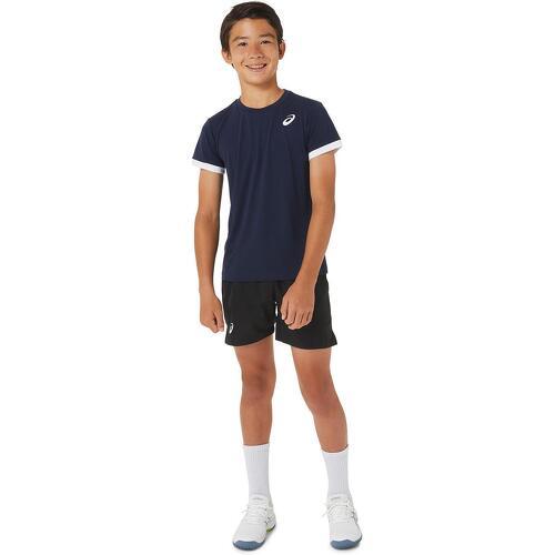 ASICS - T-Shirt Junior Bleu marine