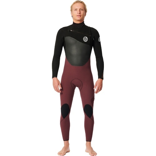 RIP CURL - Hommes Flashbomb 4/3mm Chest Zip Combinaison Néoprène 14