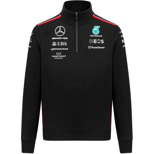 MERCEDES AMG PETRONAS MOTORSPORT - Sweatshirt 1/4 Zip Officiel Formule 1