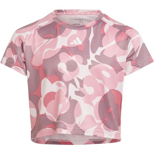 T-shirt court imprimé de saison Essentials AEROREADY Enfants