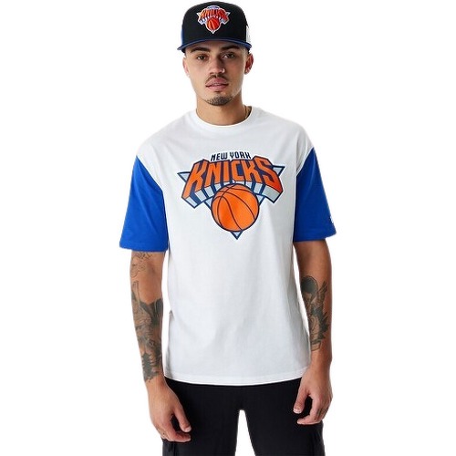 NEW ERA - T Shirt Nba New York Knicks Colour Block Oversize