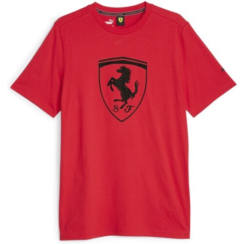 PUMA - T-shirt avec grand écusson Scuderia Ferrari Race Homme