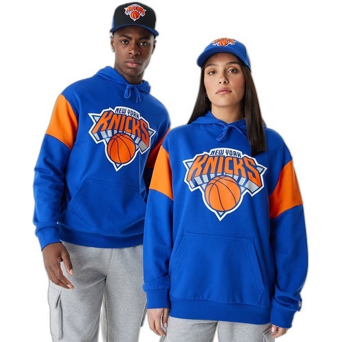 NEW ERA - Sweat À Capuche Nba New York Knicks Colour Block Oversize