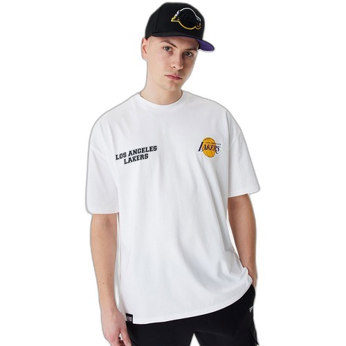 NEW ERA - Nba Oversized Shirt Backprint Los Angeles Lakers