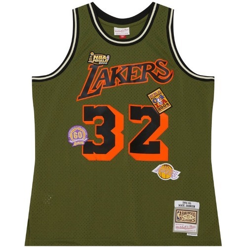 Mitchell & Ness - Maillot Los Angeles Lakers NBA Flight Swingman 1984 Magic Johnson