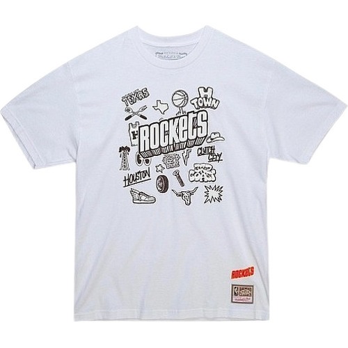 T-shirt Houston Rockets NBA Doodle