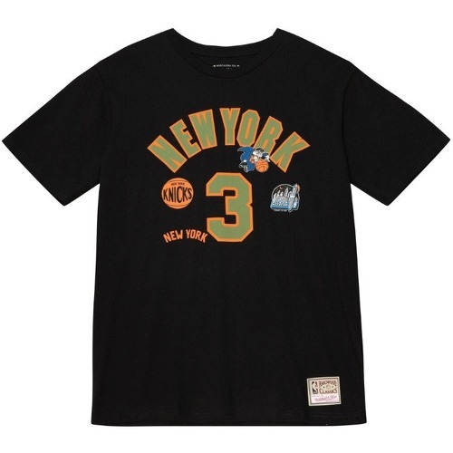 Mitchell & Ness - T-shirt New York Knicks NBA Script N&N Knicks John Starks