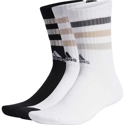 Chaussettes matelassées Bold 3-Stripes (3 paires)