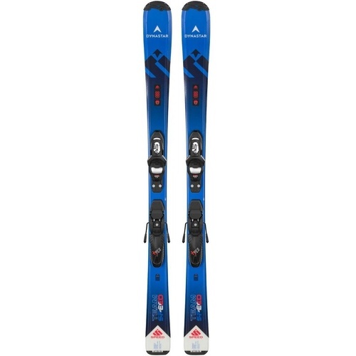 Pack De Ski Team Speed + Fixations Kid4 Bleu Garçon