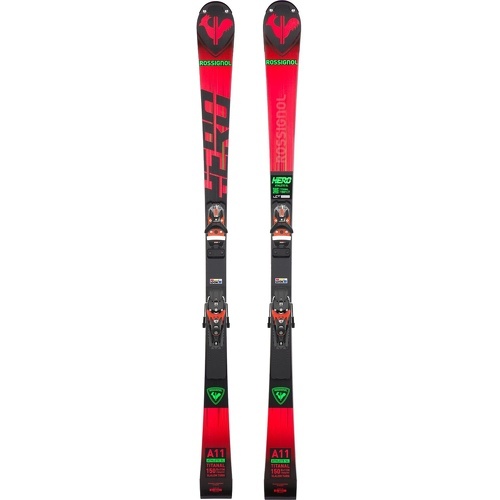 ROSSIGNOL - Pack Ski Hero Sl 150 R22 + Fixations Spx 12 Red Homme