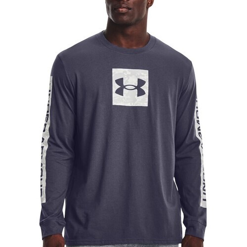 UNDER ARMOUR - UA CAMO BOXED SPORTSTYLE LS-GRY