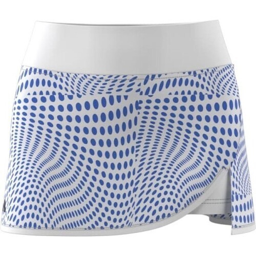 adidas Performance - CLUB GRAPHSKIRT WHITE/COBALT BLUE