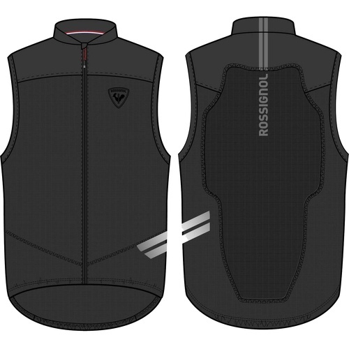 ROSSIGNOL - Protection Dorsale Flexvent Vest Jr Noir Garçon