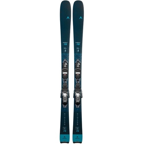DYNASTAR - Pack De Ski E-cross 78 + Fixations Xp10 Bleu Femme