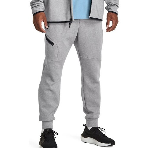 UNDER ARMOUR - UA Unstoppable Flc Joggers-GRY