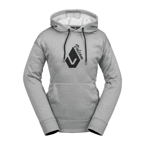 VOLCOM - Sweat A Capuche Core Hydro Hoodie Gris Femme