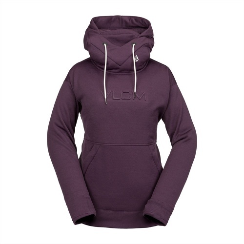 VOLCOM - Sweat A Capuche Riding Hydro Hoodie Violet Femme
