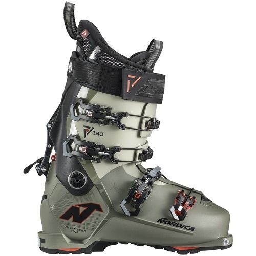 Chaussures De Ski Unlimited 120 Vert Homme