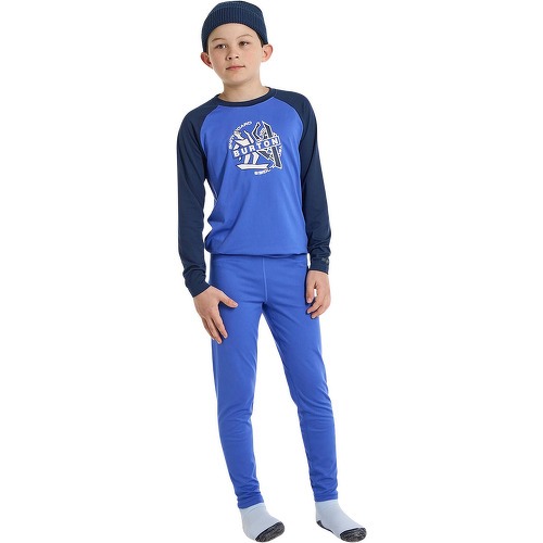 BURTON - Sous-vêtement Technique Kids Base Layer Tech T-shirt Bleu Garçon