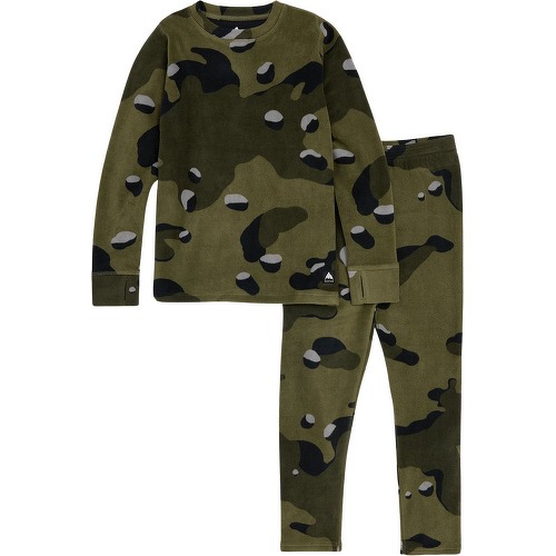 Sous-vêtement Technique Kids Fleece Base Layer Set Vert Garçon