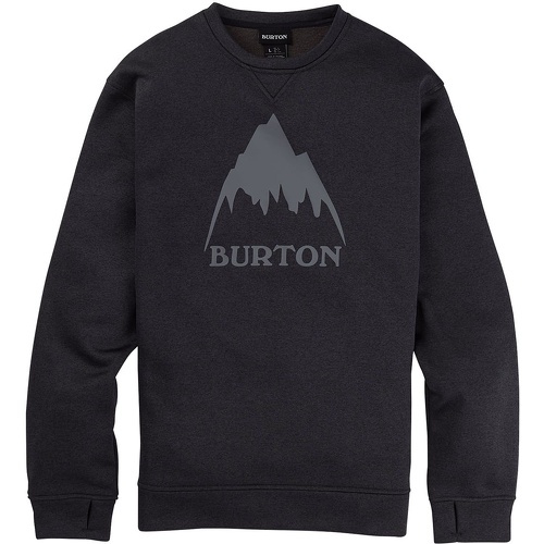 BURTON - Veste Polaire Oak Pullover Crew Noir Homme