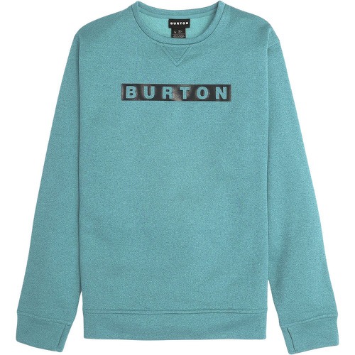 BURTON - Veste Polaire Oak Pullover Crew Vert Homme