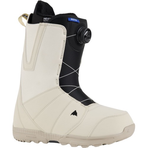 BURTON - Boots De Snowboard Moto Boa Blanc Homme