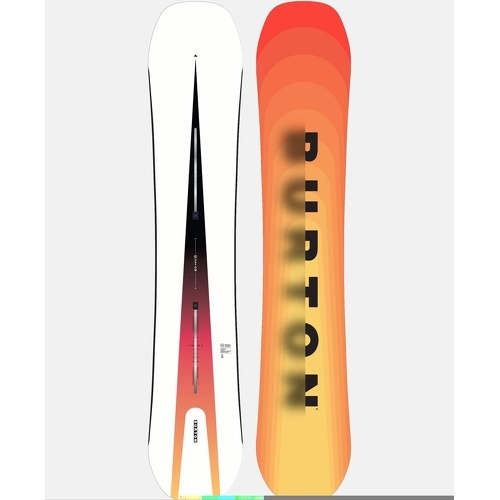 BURTON - Planche De Snowboard Custom Flying V Blanc Homme