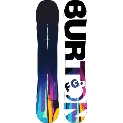 BURTON - Planche De Snowboard Feelgood Flying V Bleu Femme