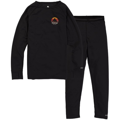 BURTON - Sous-vêtement Technique Kids Lightweight Base Layer Set Noir Garçon