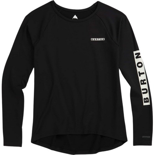 BURTON - Sous-vêtement Technique Roadie Base Layer Tech T-shirt Noir Femme
