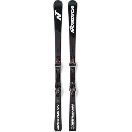 Pack De Ski Dobermann Multigara Dc + Fixations Xcell 14 Noir Homme