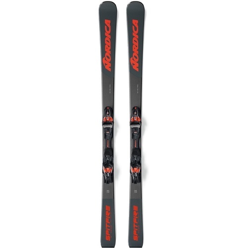 Pack De Ski Spitfire Dc 80 Pro + Fixations Xcell Gris Homme