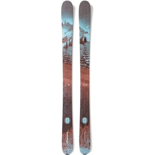 Skis Seuls (sans Fixations) Santa Ana 104 Free Rouge Femme